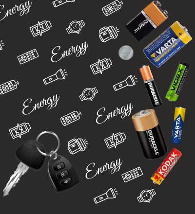 Батарейки та елементи живлення