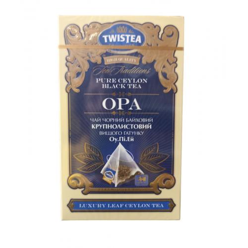Чай TWISTEA  чёрный ОРА пирамидка 20 п