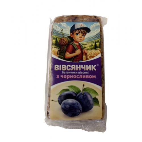 Батончик Овсянчик с черносливом без сахара 60 г