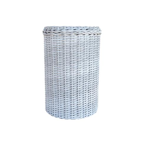 Кашпо из искусственного ротанга 