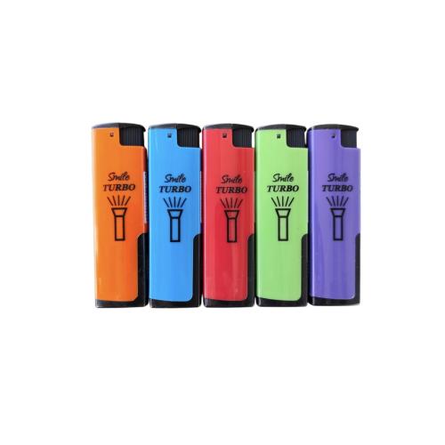 Запальничка SMILE  turbo LED (50шт)