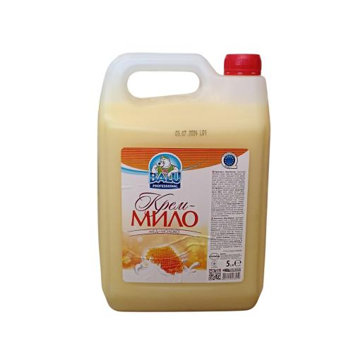 Крем-мыло Balu Мёд-Молоко 5 л