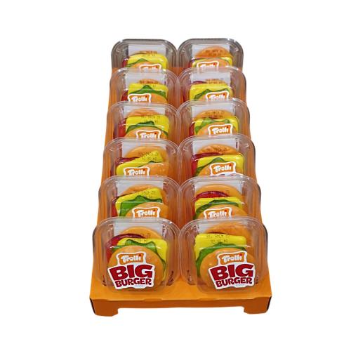 Цукерки жувальні Trolli Burger big 50 г 