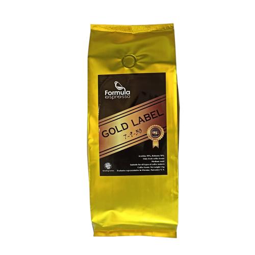 Кофе Formula Espresso зерно Gold Label 30/70 1 кг