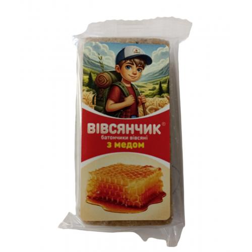 Батончик Овсянчик с медом без сахара 60 г