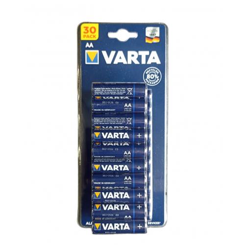 Батарейки VARTA  АА ALKALINE 30 шт