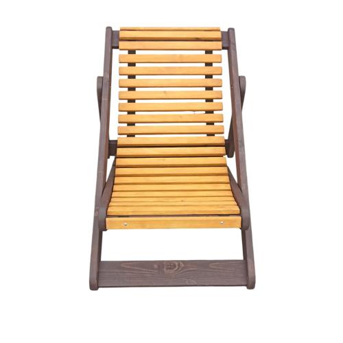 Шезлонг раскладной два цвета