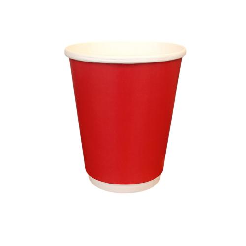 Стакан двухслойный Красный 400 мл (20)