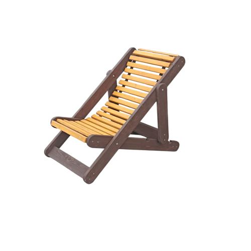 Шезлонг раскладной два цвета