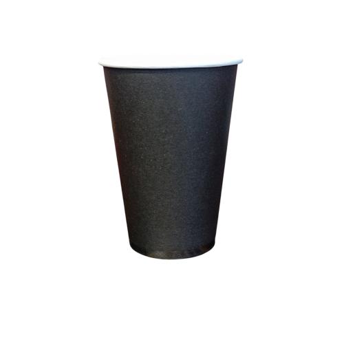 Стакан бумажный Чёрный 340 мл (50)