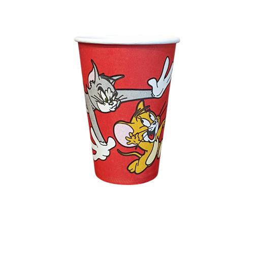 Стакан бумажный Том и Джерри 340 мл (50)