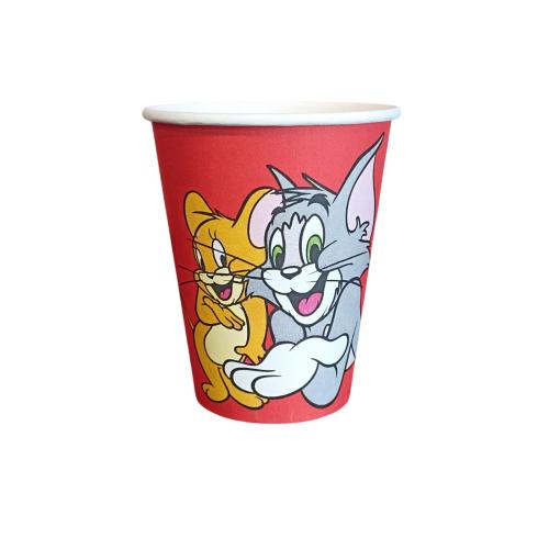 Стакан бумажный Том и Джерри 400 мл (50)