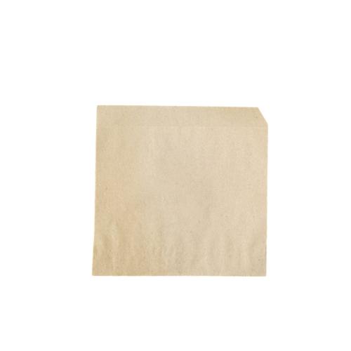 Пакет бумажный угловой 140*140 Крафт (100)