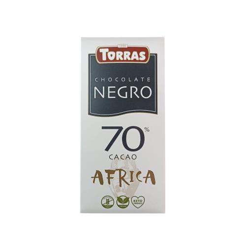 Шоколад Torras Africa 70 % cacao 125 г 