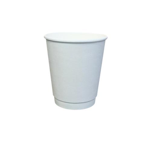 Стакан бумажный двухслойный Белый 300 мл (30)