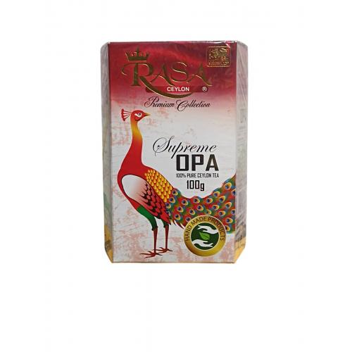 Чай RASA чёрный Supreme OPA 100 г