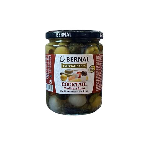 Оливки Bernal Коктейль средиземноморский 436 г