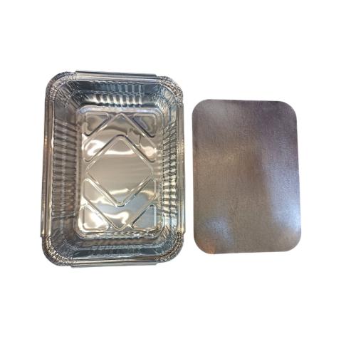 Пищевой контейнер из фольги 1000 мл с крышкой