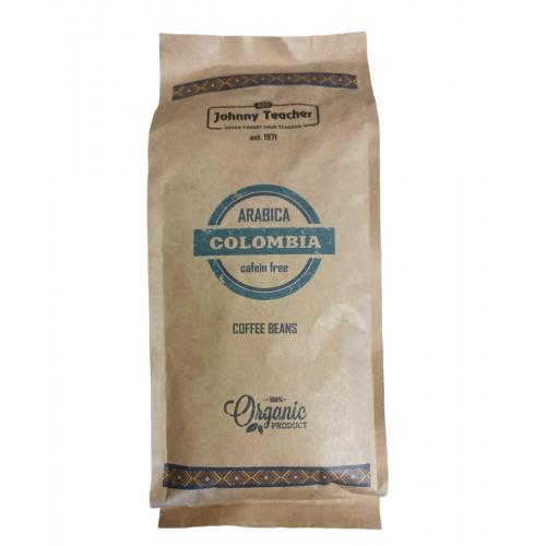 Johnny Teacher кофе в зернах Colombia Dekaf 1 кг
