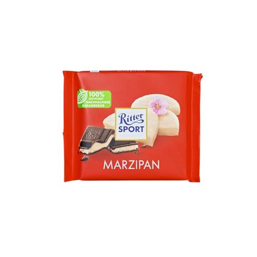 Шоколад Ritter Sport черный с марципановой начинкой 100 г 