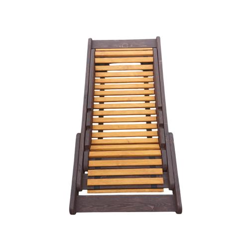 Шезлонг раскладной два цвета