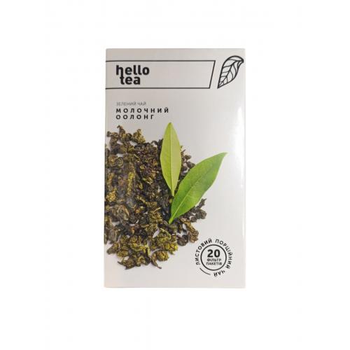 Чай Hello Tea зелёный Молочный Оолонг 20 п