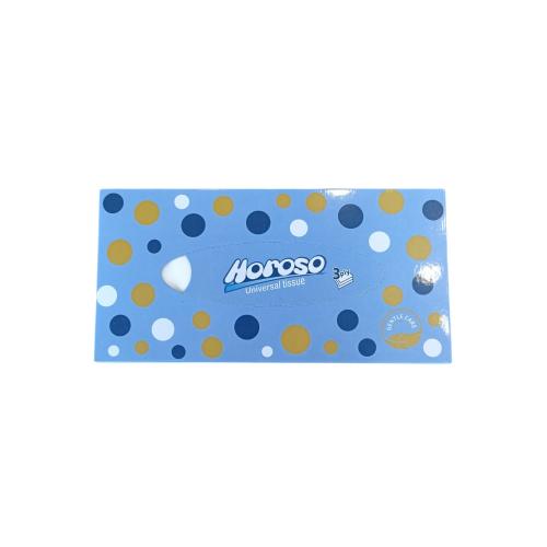 Салфетка бумажная трехслойная HOROSO микс цветов 450 шт 