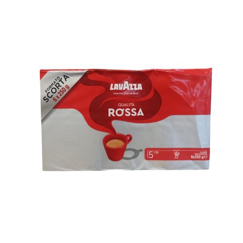 Кофе Lavazza Rossa внутренний рынок серый молотый 250 г