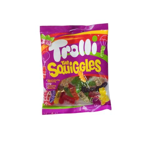 Цукерки жувальні Trolli Squiggles 100 г 