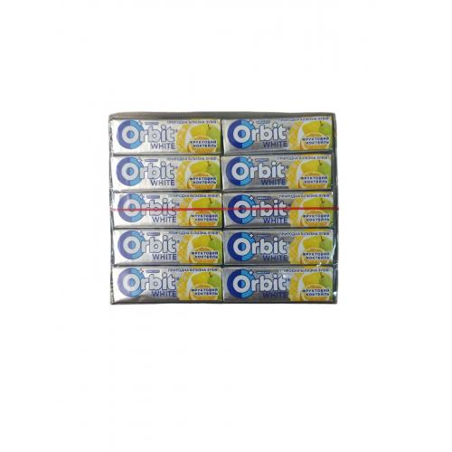 Жевательная резинка Orbit White Фруктовый коктейль 14 г