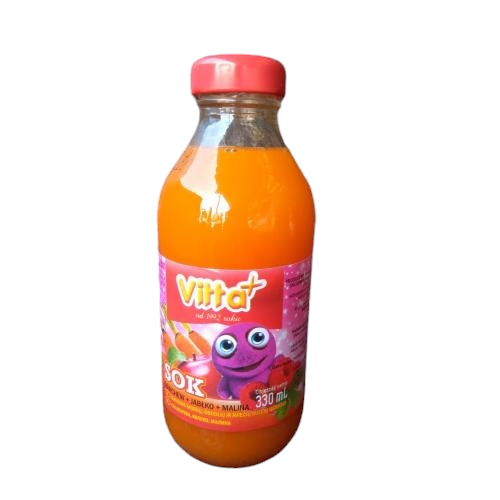 Напиток Vitta Морковь яблоко малина 330 мл
