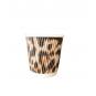 Купить Стакан бумажный гофрированый Леопард 110 мл (30) в интернет-магазине «Файна Кава»