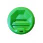 Придбати Кришка пластикова для паперових стаканів 400/500 мл № 90 Зелена (50) в интернет-магазине «Файна Кава»