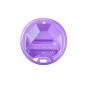 Придбати Кришка №80 для паперових стаканів 300 та 340 мл Фіолетова в интернет-магазине «Файна Кава»