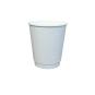 Купить Стакан бумажный двухслойный Белый 300 мл (30) в интернет-магазине «Файна Кава»