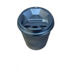 Стакан бумажный гофрированный Чёрный 300 мл (20)