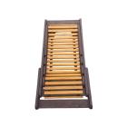 Шезлонг раскладной два цвета